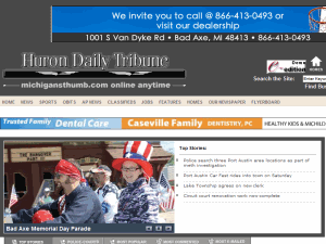 Huron Daily Tribune - home page