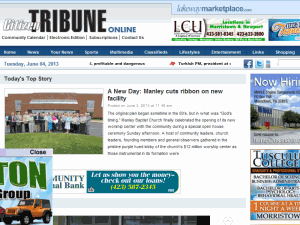 Citizen Tribune - home page