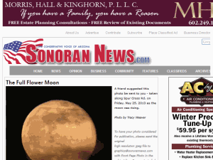 Sonoran News - home page