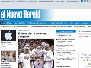 El Nuevo Herald - home page