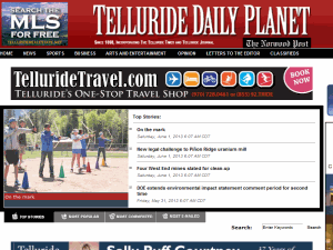 Telluride Daily Planet - home page
