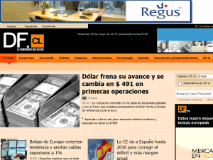 Diário Financiero - home page