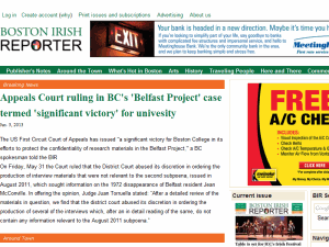 Boston Irish Reporter - home page