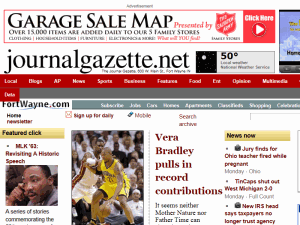 The Journal Gazette - home page
