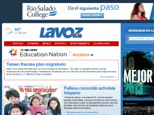 La Voz - home page