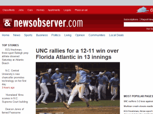 The News & Observer - home page