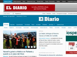 El Diário - home page