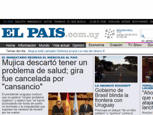 El País - home page