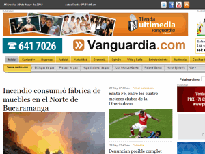 Vanguardia Liberal - home page