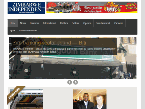 The Zimbabwe Independent - home page