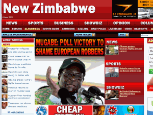 New Zimbabwe - home page