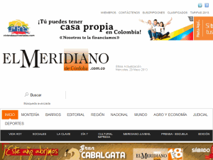 El Meridiano de Córdoba - home page
