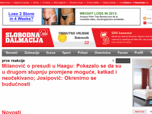 Slobodna Dalmacija - home page