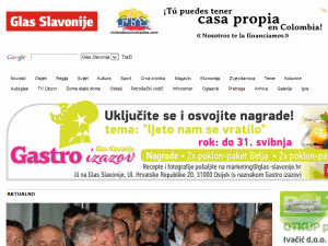 Glas Slavonije - home page
