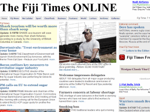 Fiji Times - home page