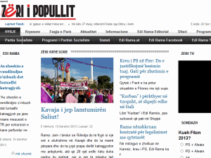Zeri i Popullit - home page
