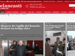 El Ancasti - home page