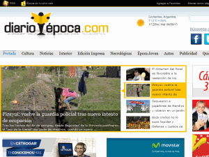 Diario Época - home page