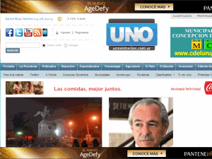 Diário Uno de Entre Rios - home page