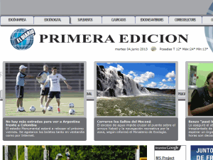 Primera Edición - home page