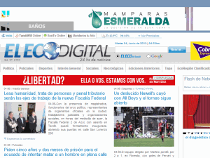 El Eco de Tandil - home page