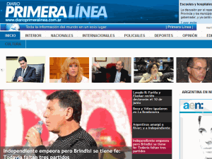 Diário Primera Línea - home page