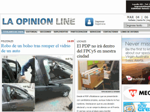La Opinión - home page