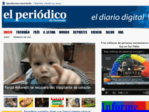 El Peri&oacute;dico - home page