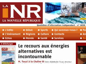 La Nouvelle République - home page