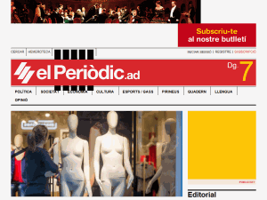 El Periòdic d'Andorra - home page