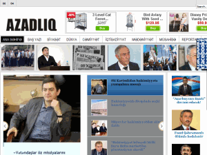 Azadliq - home page