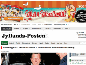 Jyllands-Posten - home page