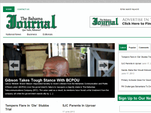 The Bahama Journal - home page