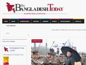 The Bangladesh Today - home page
