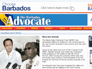 The Barbados Advocate - home page