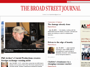 The Broad Street Journal - home page