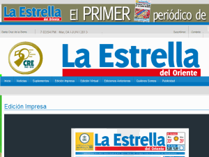 La Estrella de Oriente - home page