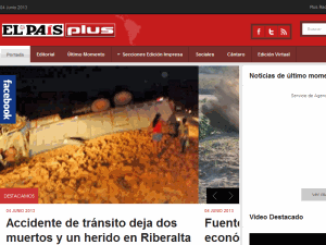 El País - home page