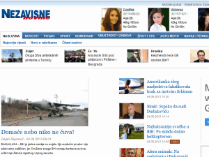 Nezavisne novine - home page