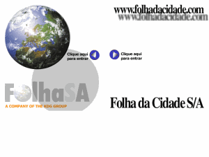 Folha da Cidade - home page