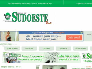 Jornal do Sudoeste - home page