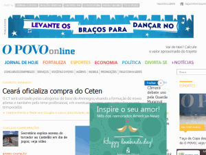 O Povo - home page