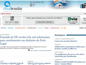Jornal de Brasília - home page