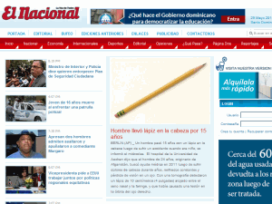 El Nacional - home page