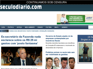 Seculo Diário - home page