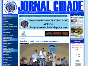 Jornal Cidade - home page