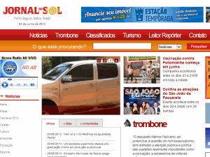 Jornal do Sol - home page