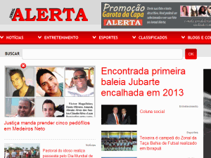 Jornal Alerta - home page