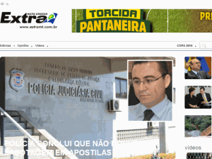 Extra Mato Grosso - home page