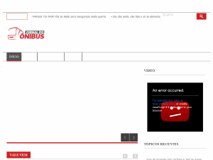 Jornal do Onibus - home page